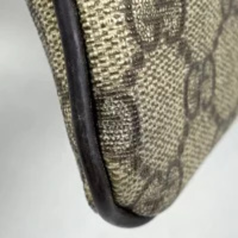 Gucci canvas beige Belt Body GG shoulder Crossbody bag cross brown Bum Tan Brown